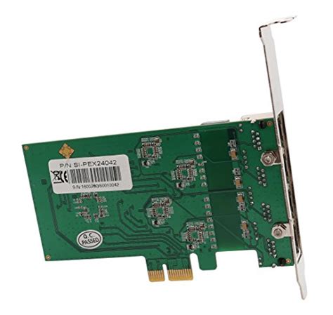 Syba Si Pex24042 4 Port Gigabit Ethernet Pci Express Network Adapter