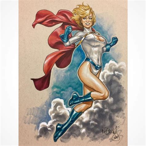 Powergirl Commission From Wondercon This Past Weekend Dccomics