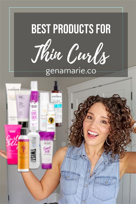 Best Products For Fine Thin And Low Density Curly Hair Drugstore And High End Gena Marie