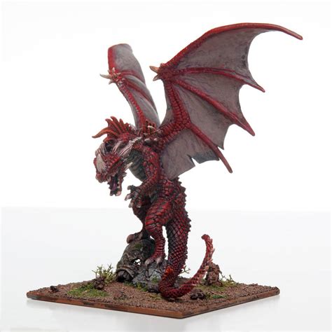 Pathfinder Red Dragon By Reaper Miniatures By Minipainterben On Deviantart