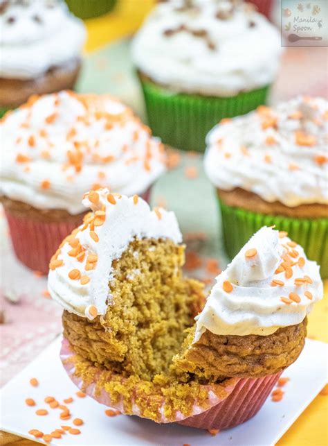 Pumpkin Pie Cupcakes Manila Spoon