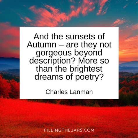 7 Fall Sunset Quotes That Are Exceptionally Accurate Filling The Jars