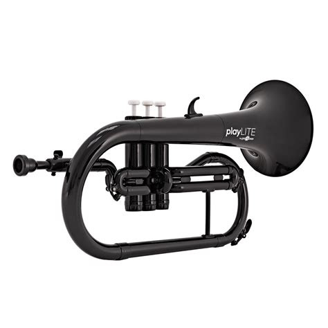 Playlite Hybrid Flugel Horn By Gear4music Black Gear4music