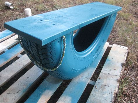 Diy Recycled Tire Rocker Aka Tire Teeter Totter Tyres Recycle