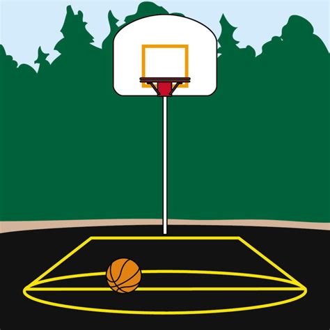 Basketball Court Clipart 2 Wikiclipart