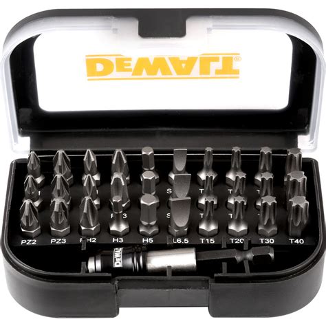 Dewalt Torsion Screwdriver Bit Set 31 Piece Toolstation