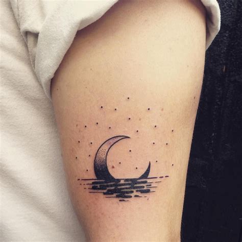 Moon Tattoo Designs Crescent Moon Tattoo Star