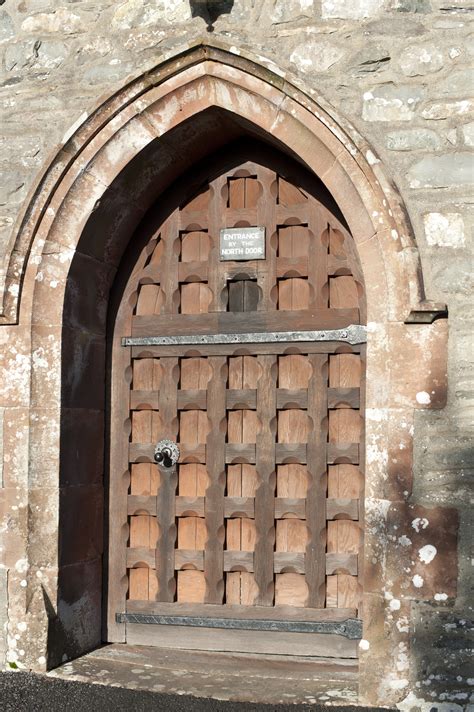 Free Stock Photo Of Arched Medieval Entrance To Hawkshead Church