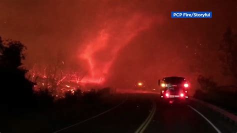 Wildfire Weather How Large Blazes Can Cause Firenadoes Thunderstorms