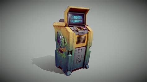 Sci Fi Trash Bin Dispos Systems Download Free 3d Model By Oliver