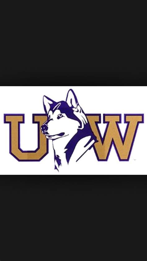 Uw Logo Washington Huskies Football University Of Washington Uw Huskies