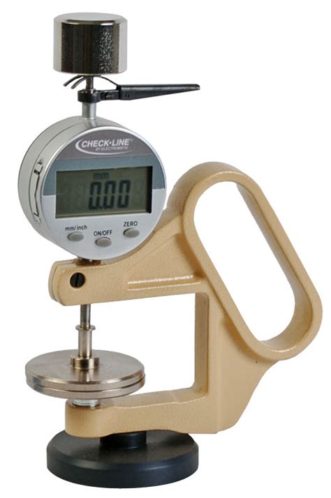 J 40 T 25mm Digital Thickness Gauge For Textiles And Non Woven