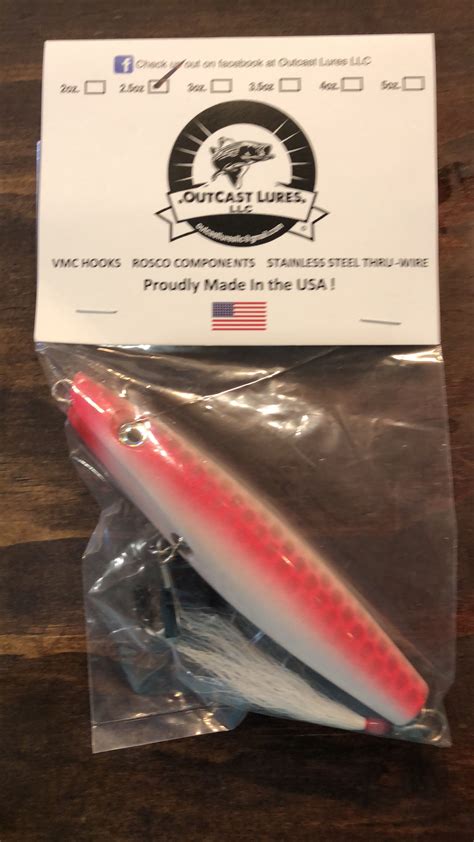 Ri Outcast Lure Dealer Handcrafted Custom Lures For Striped Bass