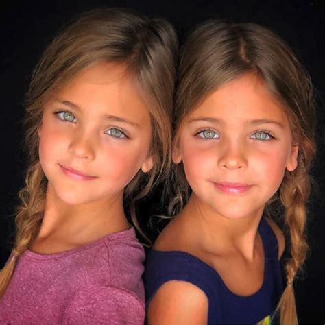 People Say 7 Year Old Sisters Are The Most Beautiful Twins In The