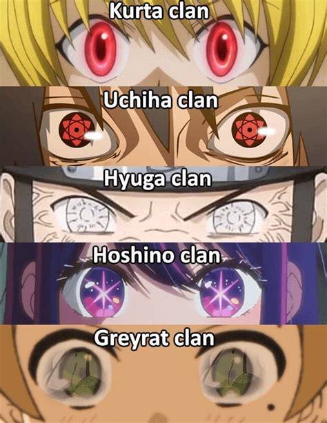 Kurta Clan Uchiha Clan 3hyuga Clan He Hoshino Clan Greyrat Clan Ifunny