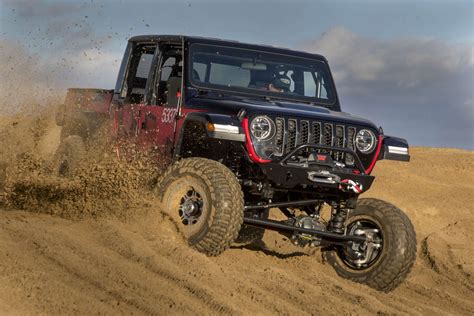 A 2020 Jeep Gladiator Pickup Competed In The Famous King Of The Hammers