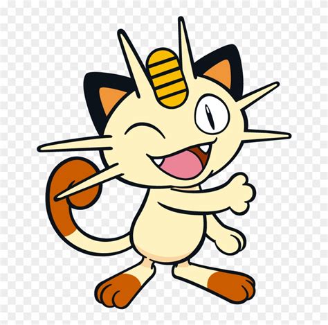 Meowth Pokemon Hd Png Download 800x8001435514 Pngfind