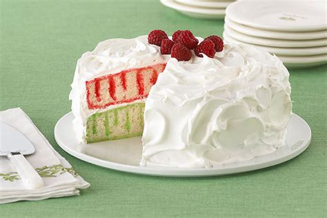 This post contains affiliate links. Red and Green Holiday Poke Cake - My Food and Family
