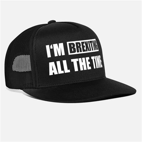 brexit caps and hats unique designs spreadshirt