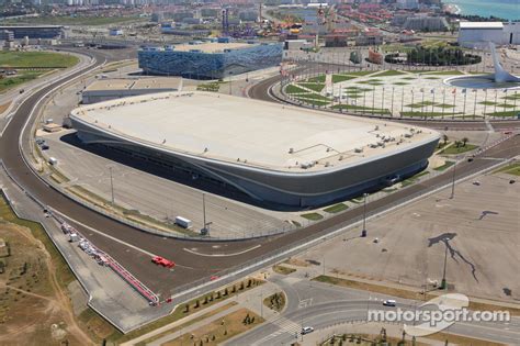 Sochi Autodrom Detail Strecke Bei Bauarbeiten In Sotschi Formel 1 Fotos