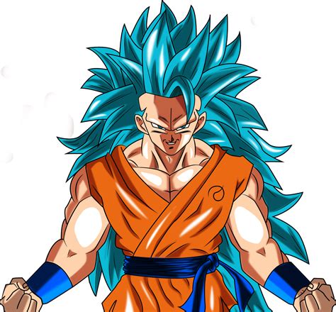 Goku Ssj3 Blue Render Without Aura By Al3x796 On Deviantart