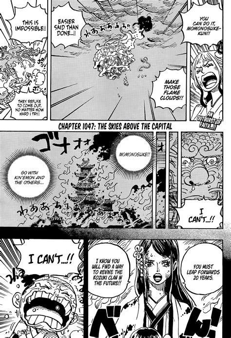 One Piece Chapter 1047 One Piece Manga Online