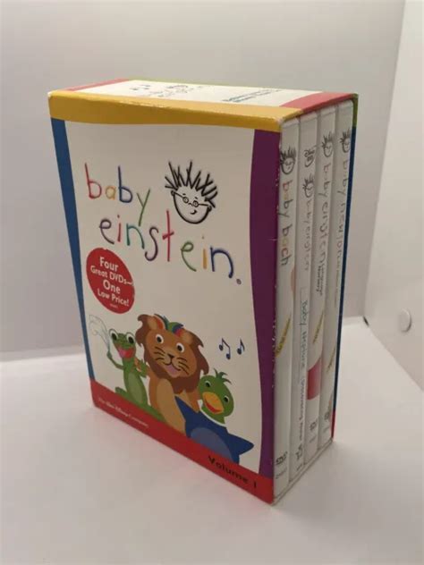 Baby Einstein Volume 1 Dvd 2003 Four Dvd Boxed Set Great Set 4