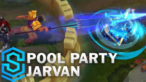 Pool Party Jarvan IV Skin Spotlight Pre Release League Of Legends