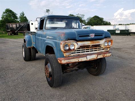 1960 Ford F350 Lifted Dually 73l Diesel Rat Rod 4x6 Sold