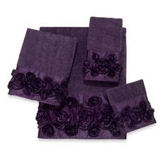 Today's top bed bath and beyond coupon: Avanti Iris Bath Towels | Purple towels, Purple decor ...