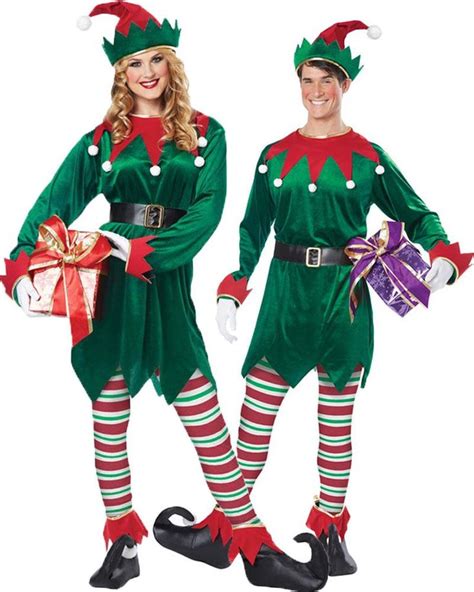 Christmas Elf Adult Costume Lxl Christmas Elf Costume Elf Costume Elf Fancy Dress