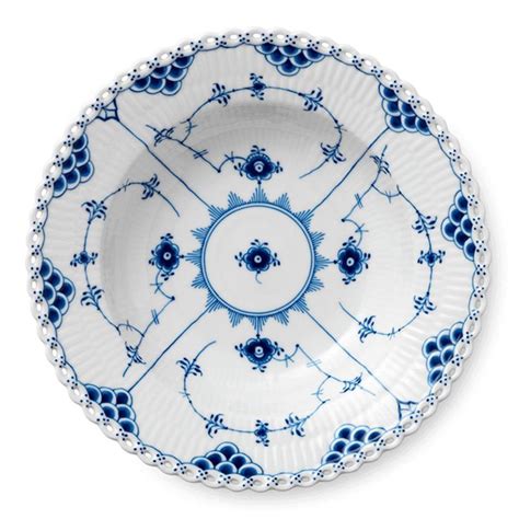 Blue Fluted Full Lace Bowls | Royal copenhagen, Royal ...
