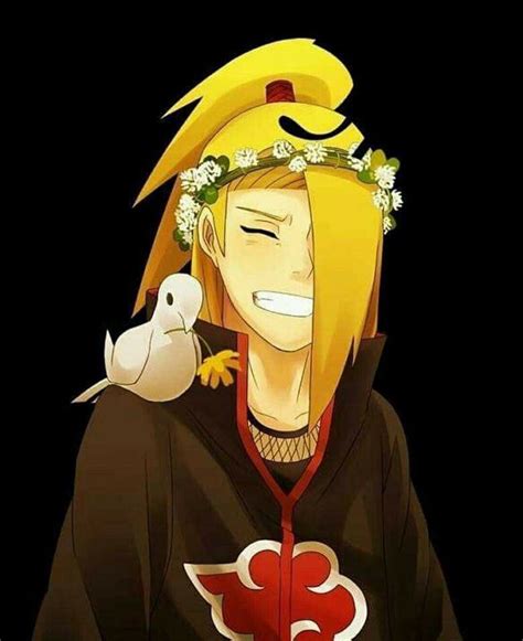 Cute Deidara ♥ Fanart Anime Naruto Shippuden Sasuke Personagens De