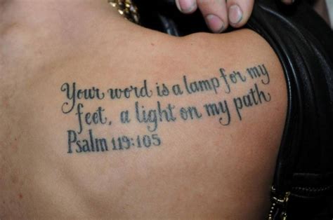 Tattoo Psalms 👉👌what Does The Psalm Tattoo Symbolize Body Tattoo Art