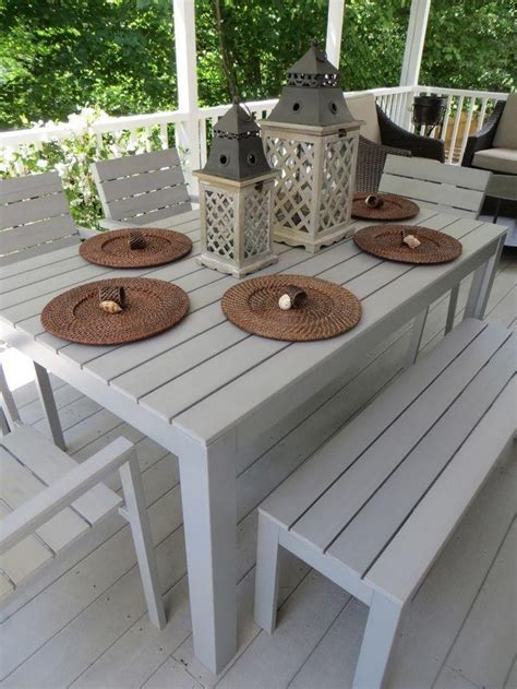 Wooden patio chairs are definitely going to come across as a classier option when compared to the plastic ones mentioned above. 20+ Garden Dining Tables and Chairs | Dining Room Ideas