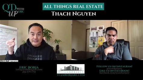 All Things Real Estate Thach Nguyen Youtube