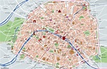 Mapa de París - Viajar a Francia