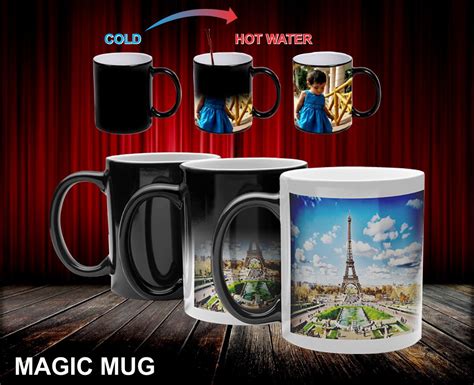 Ceramic Mug | Magic Mug | Premium Item | Heat Transfer | Silkscreen gambar png