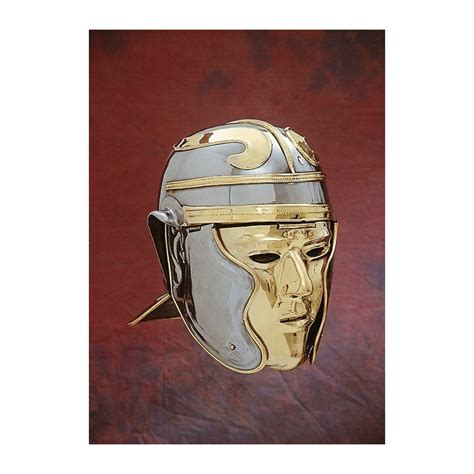 Casque Impérial Gaulois Avec Masque