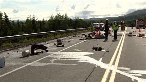 Deadly Crash Closes Part Of Highway 104 Cbc News