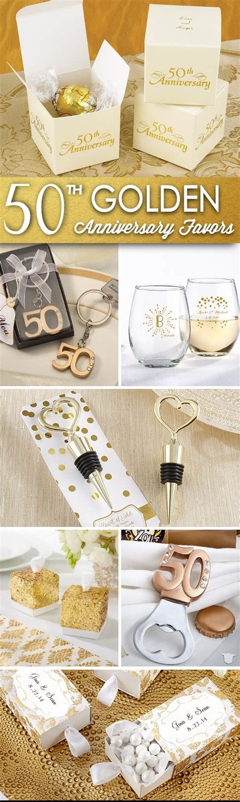 10 Famous 50th Anniversary Party Favor Ideas 2024