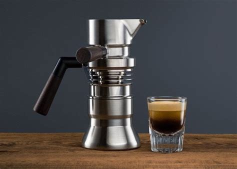 Next Generation Of The Moka Pot — Stovetop Espresso Maker At 9 Bar By