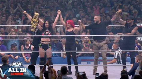 Saraya Gets Special Entrance At Aew All In Se Scoops Wrestling News