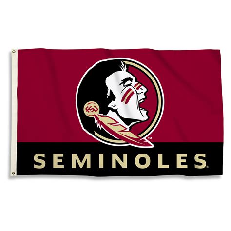 Florida State Seminoles Flag 3x5 95504 4 Pack Turnovers Inc
