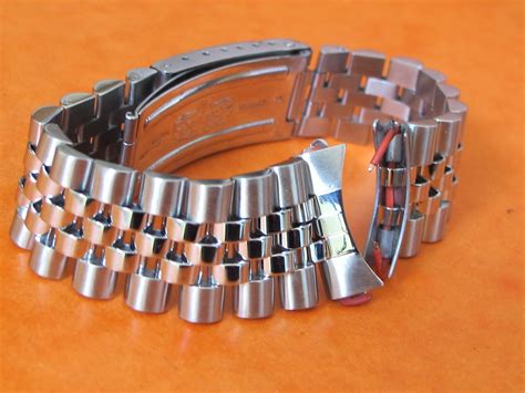 Authentique Bracelet Rolex Oyster Acier Jubilee Mm Steelinox Ref Vb