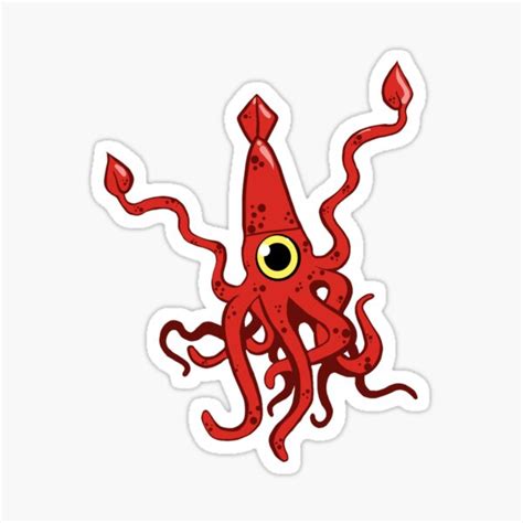 Squid Stickers Redbubble