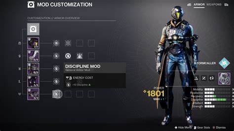 DestinyTracker On Twitter BREAKING First Look At The New Mod Customization System Thats