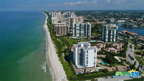 Aerial Video Of The Park Shore Area In Beautiful Naples Fl Youtube