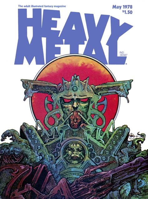Heavy Metal Magazine Covers From The 1970s ~ Vintage Everyday