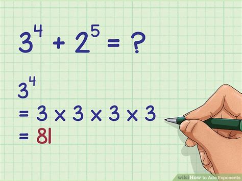 How To Add Exponents Rules For Adding Powers